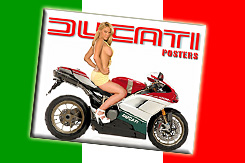 Ducati Girl Posters