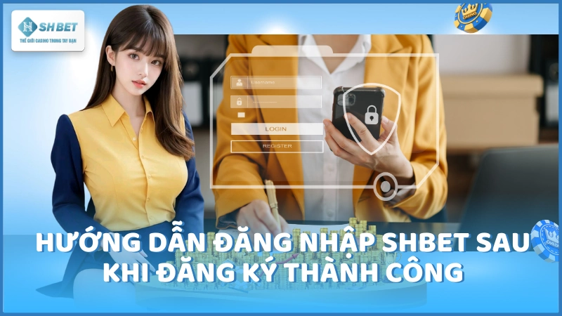 Hướng Dẫn Đăng Nhập SHBET sau khi đăng ký thành công